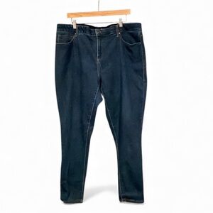 Lularoe Women’s Dark Wash Skinny Jeans Size 38 (size 18/19)